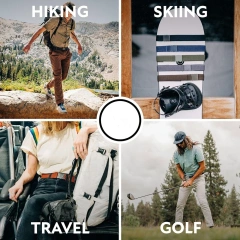 Breathable Men Casual Adventure Ranger Belts Heavy Duty Elastic Webbing Non-Metal Travel Friendly Buckle Tactical Belt  Detachable Training Tactical Waist Camouflage Multifunctional Set Tactical Waistband Security Combination Belt Accessory Bag