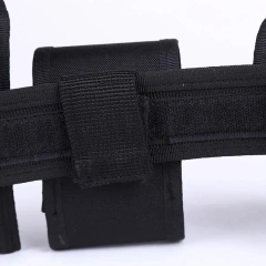 Lightweight Outdoor Sports Gear Equipment Wear-resistant Hunting Tactical Belt with Pouches Sport Enthusiasts Tactic Waist Belt  Training Wear-resistant Tactical Outdoor Nylon Men Belt Adjustable Slide Plastic Buckle Web Canvas Belt