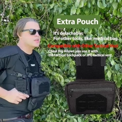 High Quality Tactical Chest Rig Quick Release Multifunctional Tactical Vest with Multi-Pockets Outdoor Chest Rig for Tactical Wholesale Price Tactical Equipment Chest Rig Outdoor Tactical Safety Chest Rig Camo Tactical Hunting Chest Rig