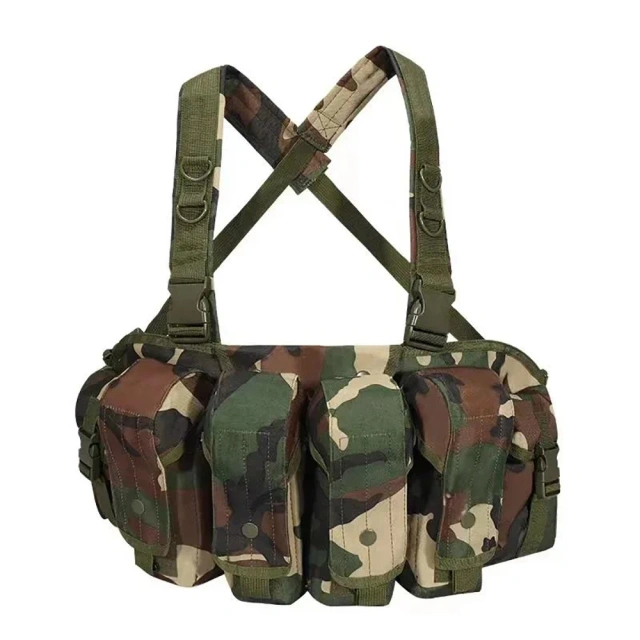Wholesale Tactical Chest Rig for Hunting Tactical Molle Chest Rig with Magazine Pouch Tactical Hanging Belly Vest military Tactical Chest Rig Tactical Micro Chest Rigs Heavy Duty Tactical Modular Vest With Mag Pouch