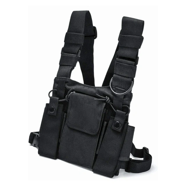 Tactical Modular Chest Rig Heavy Duty Tactical Hunting Vest With Magazine Pouch Tactical Vest Chest Bag Wholesale Tactical Chest Rigs Tactical Vests Plate Carriers Mag Carrier High Quality Tactical Rig for Chest