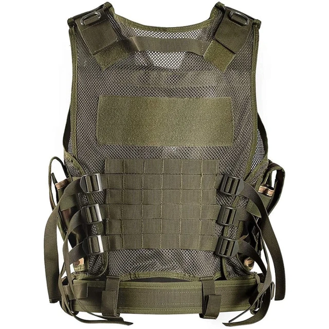 Hot Selling Adjustable Tactical Assault Vest 600D Encryption Polyester Lightweight Tactical Training Vest for OutdoorKids Training Vest Children's Adjustable Outdoor Vest Jacket durable outdoors Clothing Assault Vest