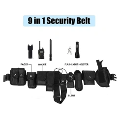 Tactical Outdoor Kit Belt Hunting Utility Tactical Belt  Wholesale Utility Tactical Belt  Wear-resistant Durable Adjustable Ratchet Belt Men Fashion Nylon Fabric Casual Jean Adjustable Waist Tactical Belts