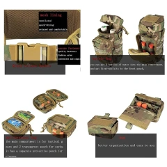 Adjustable Quick-release Buckle Hiking Camping Tactical Belt Sport Enthusiasts Multiple Tactical High Quality Duty Belts  Men's practical Detachable Belt Set Tactical Adjustable Strap Belt Inner Belt with Cell Phone Tool Bag Waist Holster Set