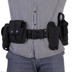 Wholesale Wear-resistant Tactical Belt Premium Safety Duty Multifunctional Tool Kit Outdoor Mountaineering Training Belt  Adjustable Training Canvas Web Belt multifunctional Wear-resistant Men Adjustable Cloth Fabric Belt