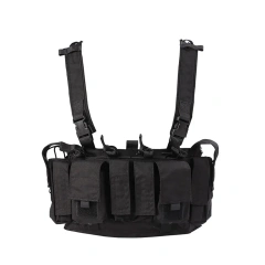 Customized Tactical Chest Rig Multi-pockets Camo Harness Tactical Chest Rig Vest Tactical Chest Pack Rig High Quality Tactical Gear Molle Vest Tactical Chest Rig Pouch Bag Tactical Camouflage Carrier Chest Rig for Outdoor
