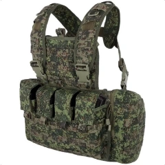 Training Vest Chest Rig  Waterproof multifunctional Vest Quick Release Training Vest with Pouches  Training Chest Rig Vest stab-proof sports Training equipment vest