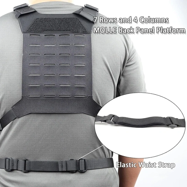 Best Selling Outdoor Tactical Chest Rig MOLLE Tactical Micro Vest with Mag Pouch High Quality Tactical Chest Rig Tactical Accessories Chest Rig High Quality Tactical Molle Vest Pack Chest Harness Tactical Rig Vest for Hunting