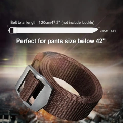 Tactical Heavy Duty Reinforced Nylon Belt for Men Adjustable Webbing Strap with Metal Buckle Tactical Belts  High density Duty Web Belt Kit with Pouches Security Modular Camping and Everyday Use Duty Belt Heavy Duty Tactical Belts