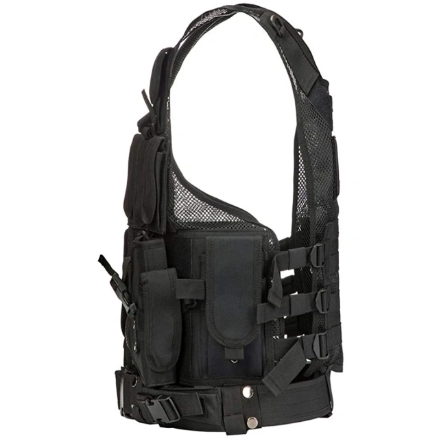 Wholesale Wear-resistant Detachable Adjustable Training Vest for Hunting High Quality Outdoors Training Hiking Style Vest Training Vest Fits outdoors Breathable Accessory stab-proof sports equipment security vest