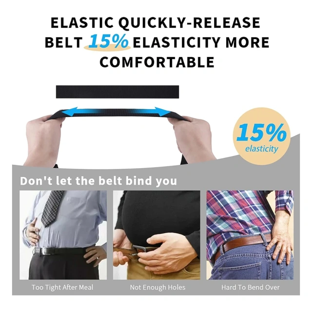 Lightweight Men High-quality Durable Tactical Belt Adjustable Wear-resistant Nylon Web Belt  Premium Lightweight Multifunctional Training Tactical Security Duty Belts Flashlight Pouch Sets Utility Kit Belt Duty Belts