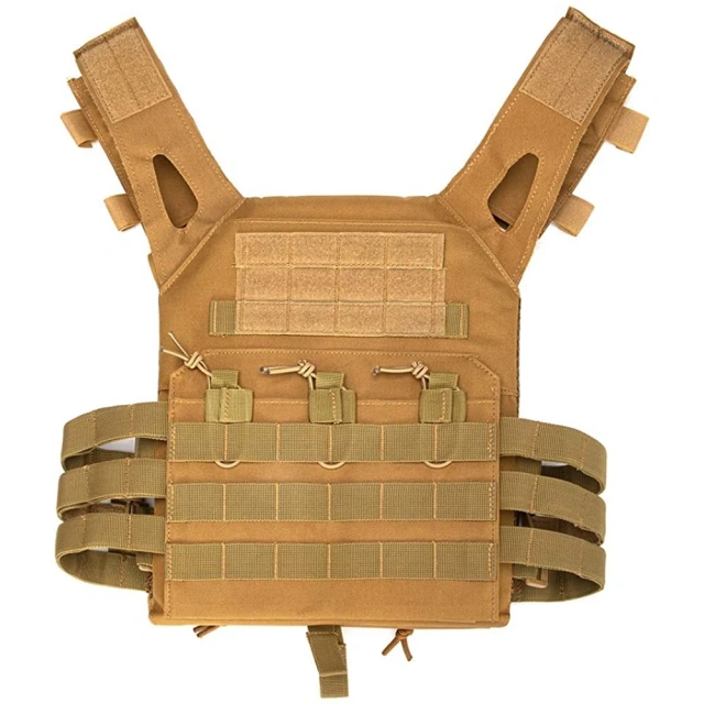 High Quality Wholesale Outdoors Training Vest for Kids Breathable Protective Tactical Vest Adjustable Tactical Chest Vest  Vest for Assault Training Field outdoors Breathable Vest Training sports equipment security vest