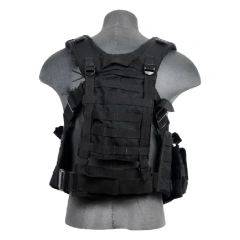 Customized Tactical Equipment Gear Hunting Vest Tactical Chest Harness MOLLE Rig Heavy Duty Tactical Chest Rig Vest Customized Tactical Equipment Gear Chest Rig Outdoor Tactical Camouflage Chest Rig High Quality Camo Tactical Vest Rig