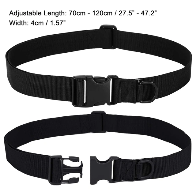 Waterproof Multifunctional Tactical Nylon Belt Adjustable Utility Gear Belt Heavy Duty Belts with Quick Release Buckle  Durable Wholesale Tactical Belt with Pouches Accessories Hunting Utility Belts for Outdoor Multifunctional Tactical Belts