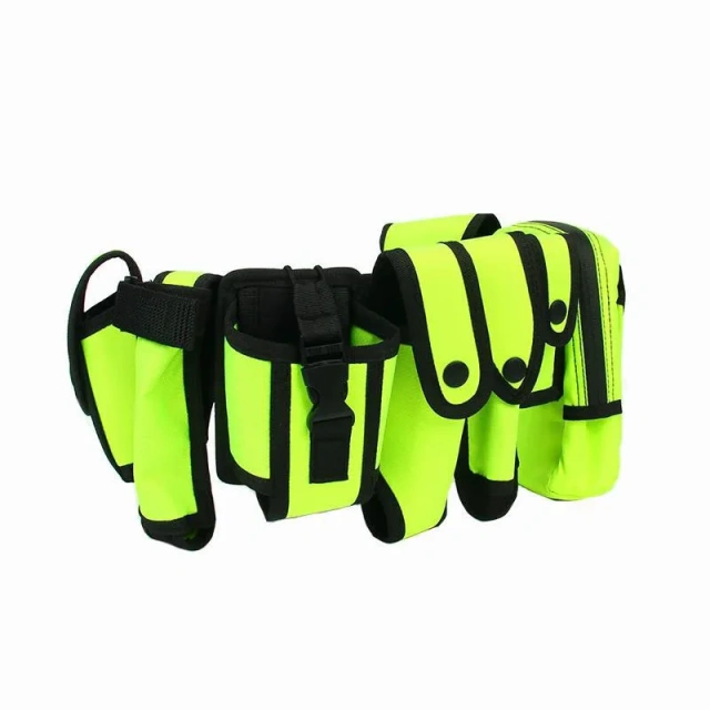 Camping Lightweight Practical Multifunctional Tactical Hunting Belt Security Duty Belt With Holster Flashlight Pouch Sets   Durable Waterproof Training Canvas Web Belt Metal Double Buckle Men Women Casual Cloth Tactical Belt