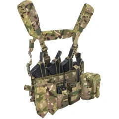 Adjustable Breathable Training Chest Rig Vest  Children Camouflage Vest Wear Kid Durable Portable Children Game Entertainment Outdoor vest  Training Low Profile Vest Durable Waterproof multifunctional Vest