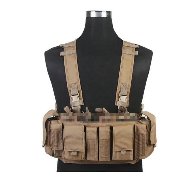 Customized Tactical Chest Rig for Training Hunting Adjusted Hunting Tactical Vest High Quality Tactical Vest Chest Rig Wholesale Tactical Equipment Camouflage Chest Rig Harness Tactical Molle Rig Vest Hunting Tactical Chest Vest