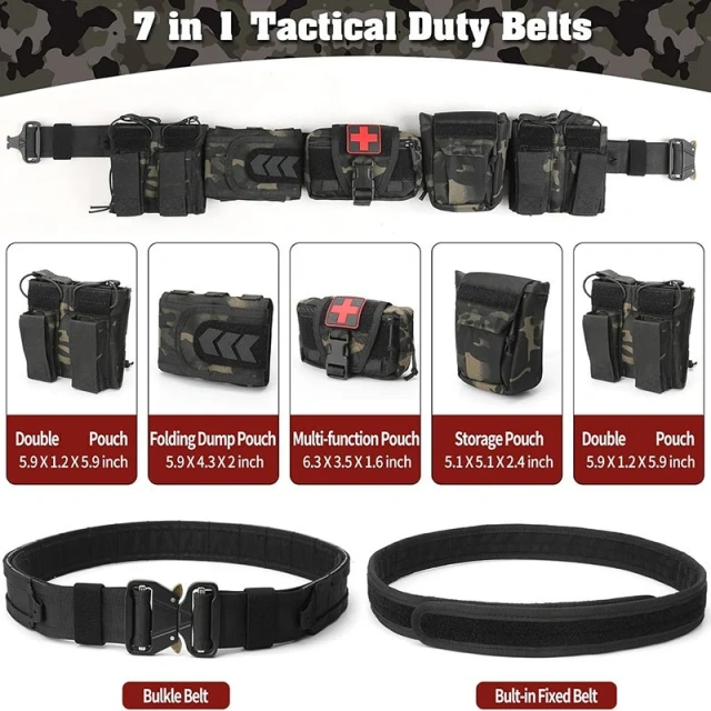 Premium Multifunctional Camping and Everyday Use Quick-release Buckle Waist Belt Quick Release Tactical Heavy Duty Belt  Wear-resistant Breathable Casual multifunctional Wear-resistant Canvas Web Tactical Belt Men with Flip Top Buckle