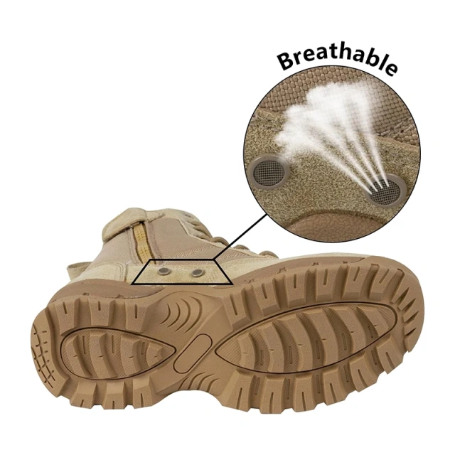 Wholesale Hiking Boots trekking Ankle climbing Outdoor High Quality Non-slip Tactical waterproof Oxford hunting Boots Outdoor Hiking Breathable Desert Camping Waterproof Tactical Outdoor Non-slip Hiking Safety Tactical Oxford Boots