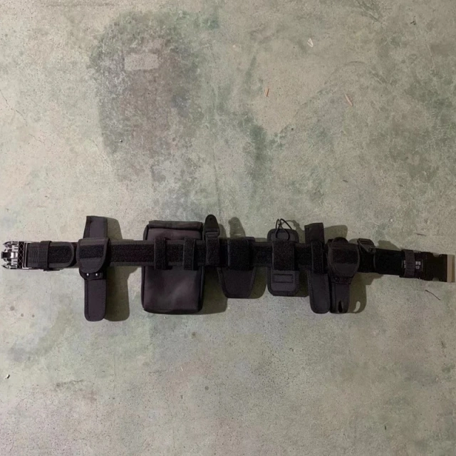 Durable Nylon Multifunctional Wear-resistant Multifunctional Outer Waistband with Waist Closure Portable Security Belt   Wholesale Premium Outdoor DOUBLE ADJUSTABLE Tactical Belt Quick Release Rigger Belt Heavy Duty Multi Function Belts