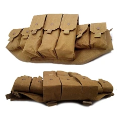 Outdoor Camouflage Gear Chest Rig Tactical Molle Vest with Pouch Bag Carrier Tactical Camouflage Chest Rig Lightweight Tactical Chest Rig Lightweight Tactical Chest Hanging Vest with Mag Outdoor Tactical Chest Rig Pouch