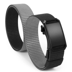 Hot Selling Adjustable Training Nylon Ratchet Belts Men's Golf Casual Jeans Adjustable Tactical Belt  Adjustable Strap Outdoor Belt Set Multi functional Combination Waist Seal Nylon Detachable and Adjustable Tactical Belt