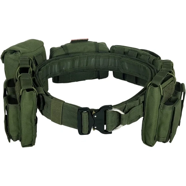High-quality Durable Adjustable Duty Belt Multifunctional Wear-resistant Utility Belt With Pouches Duty Belt  Premium double Tactical Duty Belt lightweight and comfortable Utility Belt With Pouches multifunctional tactic Waist Belt