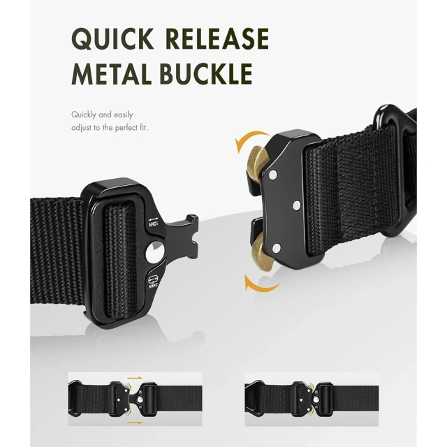 Adjustable Men's Tactical Waterproof Multifunctional Wear-resistant Rigger Belt Utility Web Nylon Novelty Work Belt  Outdoor Premium Adjustable Quick Release Tactical Security Duty Equipment Heavy Duty Belt Modular Equipment Waist Belt