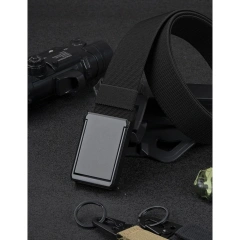 Breathable Wear-resistant Lightweight Nylon Web Work Belt with Quick Release Buckle High-quality Tactical Belt  Modular sport enthusiasts high density Material Quick Release Tactical Heavy Duty Belt high density Material Tactical Belt
