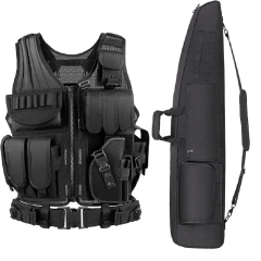 Wholesale Hunting Breathable Training Vest for Men Outdoor Training Vest High Quality Tactical Wear-resistant Training Vest high-quality stab-proof Sports Training vest stab-proof sports equipment Training Weight Vest