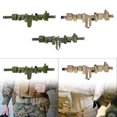 High Quality Mountaineering High Density Material Duty Belt Durable Bag Practical Waist Tool Bag Tactic Waist Belt  Fashionable Tactical Belt Breathable Men Quick Release Adjustable Training Metal Buckle Duty Belts