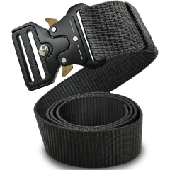 Adjustable Training Tactical Belts Work Hiking Riggers Web Nylon Waistband Belt with Quick Release Metal Buckle  Wholesale Premium Durable Tactical sport enthusiasts Belt with Pouches High Density Security Duty Equipment Duty Belts