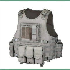 Wholesale Breathable Tactical Vest for Training Good Quality Assault Tactical Vest Outdoors Tactical Hunting Ves tQuick Release Assault Training Outdoor Vest for Men Wear-resistant Lightweight stab-proof Sports Training vest