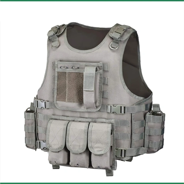 Wholesale Breathable Tactical Vest for Training Good Quality Assault Tactical Vest Outdoors Tactical Hunting Ves tQuick Release Assault Training Outdoor Vest for Men Wear-resistant Lightweight stab-proof Sports Training vest
