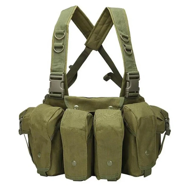 Field Equipment Tactical Vest Heavy Duty Hunting Camouflage Vest Tactical Chest Rig Multi-function Tactical Chest Rig Best Selling Tactical Gears Chest Vest for Hunting Good Quality Tactical Harness Chest Rig Pouch Tactical Modular Chest Rig