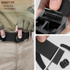 High Quality Adjustable Training Durable Men Hiking Hunting Pants Belt Tactical Stretch Web Nylon Belt  Detachable Tactical Security Duty Belt Modular Equipment System Holster Flashlight Pouch Sets Utility Kit Belt Molded Duty Belt