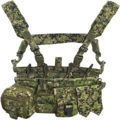 Training Molle Chest Rig Russian Durable Vest   Lightweight outdoors Convertible Vest high-quality Hunting Training security vest Adjustable Outdoor Training fashion Vest Training outdoors Breathable Vest