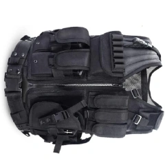 Training Vest Paintball Adjustable Soft Vest  Men Hunting Training Chest Rigs Training outdoors Breathable Paintball Holster Harness Bag Vest  Sports Training equipment Training Vest Fight Light Mini stab-proof Sports Training vest