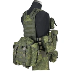 Hot Selling Wholesale Outdoors Lightweight Stab-proof Training Vest Senior Outdoors Security Training Thickened Vest  Quick Release Style Vest Training Chest Set outdoors Breathable Paintball Game vest