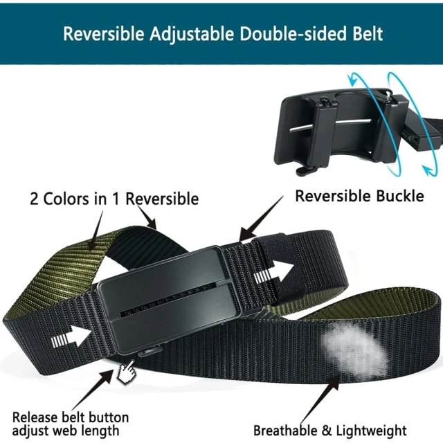 Adjustable Durable Training Sports Training Ratchet Belts Buckle Double-sided Nylon Strap Belts  High Quality Durable Multifunctional Modular Equipment Outdoor sport enthusiasts Tactical Belt Hunting Belt with Medical Pouch