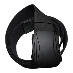 Hot Selling Nylon Elastic Stretch Tactical Belts Men Work Sport Wear Heavy Duty Durable Sports Belts  Lightweight Heavy Duty Nylon Ratchet Belt Durable Automatic Buckle Adjustable Web Tactical Belt