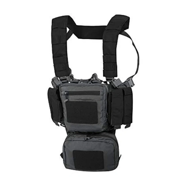 Customized Tactical Molle Harness for Outdoor Heavy Duty Tactical Chest Rig Harness Vest Training Mini Rig Multi-Functional Tactical Vest Rig Heavy Duty Chest Rig Harness for Tactical Outdoor Camouflage Chest Rig