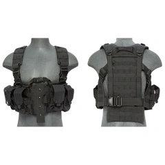 Customized Tactical Equipment Gear Hunting Vest Tactical Chest Harness MOLLE Rig Heavy Duty Tactical Chest Rig Vest Customized Tactical Equipment Gear Chest Rig Outdoor Tactical Camouflage Chest Rig High Quality Camo Tactical Vest Rig