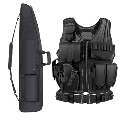 Wholesale Hunting Breathable Training Vest for Men Outdoor Training Vest High Quality Tactical Wear-resistant Training Vest high-quality stab-proof Sports Training vest stab-proof sports equipment Training Weight Vest