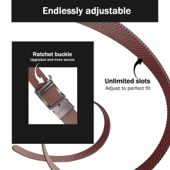 Durable Adjustable Training Wear-resistant Sports Reversible Ratchet Belt Nylon Web Tactical Work Belt  Men's high-quality Durable Waterproof Tactical Belt Wear-resistant Lightweight Heavy Duty Buckle Tactical Belt