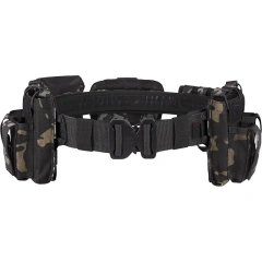Lightweight Camping Outdoor Premium Adjustable Camping Tactical Duty Belt Premium Multifunctional Utility Belt With Pouches  Fashionable Training durable Ratchet Belt  Nylon Web Tactical Belt with Automatic Slide Buckle Adjustable
