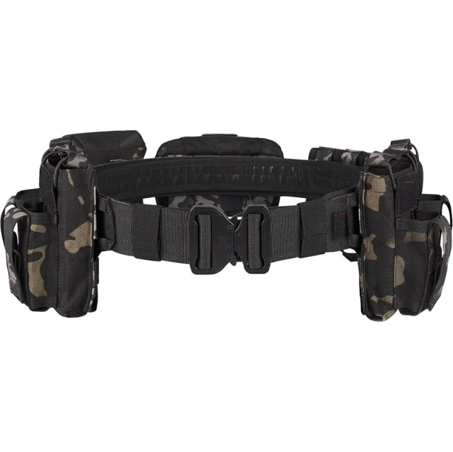 Lightweight Camping Outdoor Premium Adjustable Camping Tactical Duty Belt Premium Multifunctional Utility Belt With Pouches  Fashionable Training durable Ratchet Belt  Nylon Web Tactical Belt with Automatic Slide Buckle Adjustable