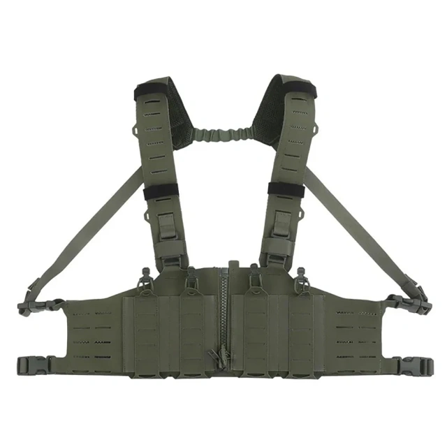 Best Selling Tactical Chest Gear Vest Training Hunting Vest with Magazine Pouch Camouflage Harness Chest Rig Tactical Chest Rig Molle D3CR Camouflage Vest CS Game Combat Airsoft Vest With Mag Pouches Lightweight Multifunction Breathable