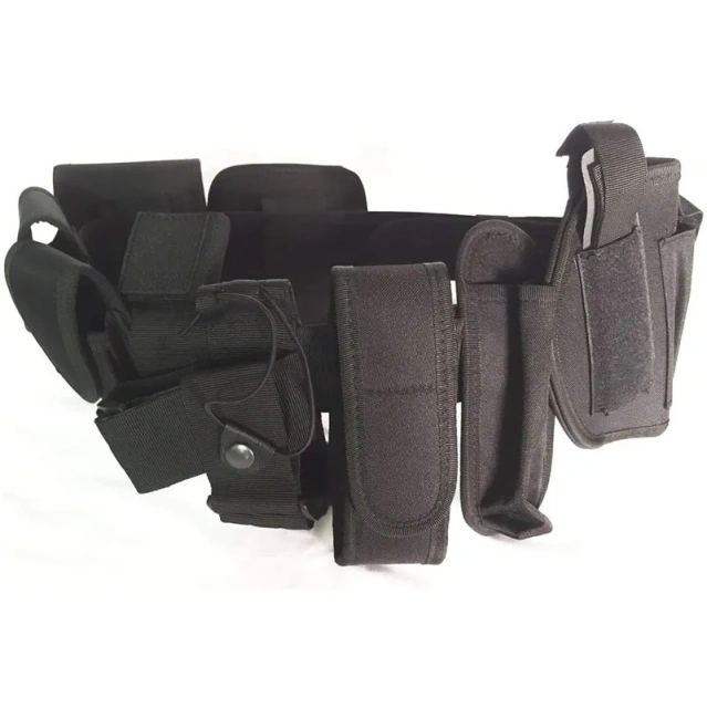 Sport Enthusiasts Modular Equipment System Security Tactical Duty Utility Versatile Work Hunting Quick Release Buckle Belt  High Quality Durable Adjustable Training Men's Tactical Belt Adjustable Utility Belt Heavy Duty Work Belt
