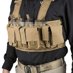 High Quality Tactics Hunting Vest Tactical Chest Rig for Hunting Training Outdoor Tactical Chest Rig Tactical Micro Chest Vest with Chest Strap Good Quality Tactical Backpack Vest Outdoor Tactical Chest Rig